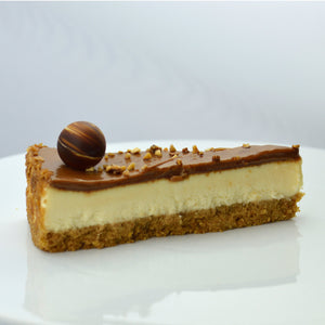 Caramel Crunch Cheesecake {V}
