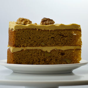 Coffee & Walnut Cake {V}