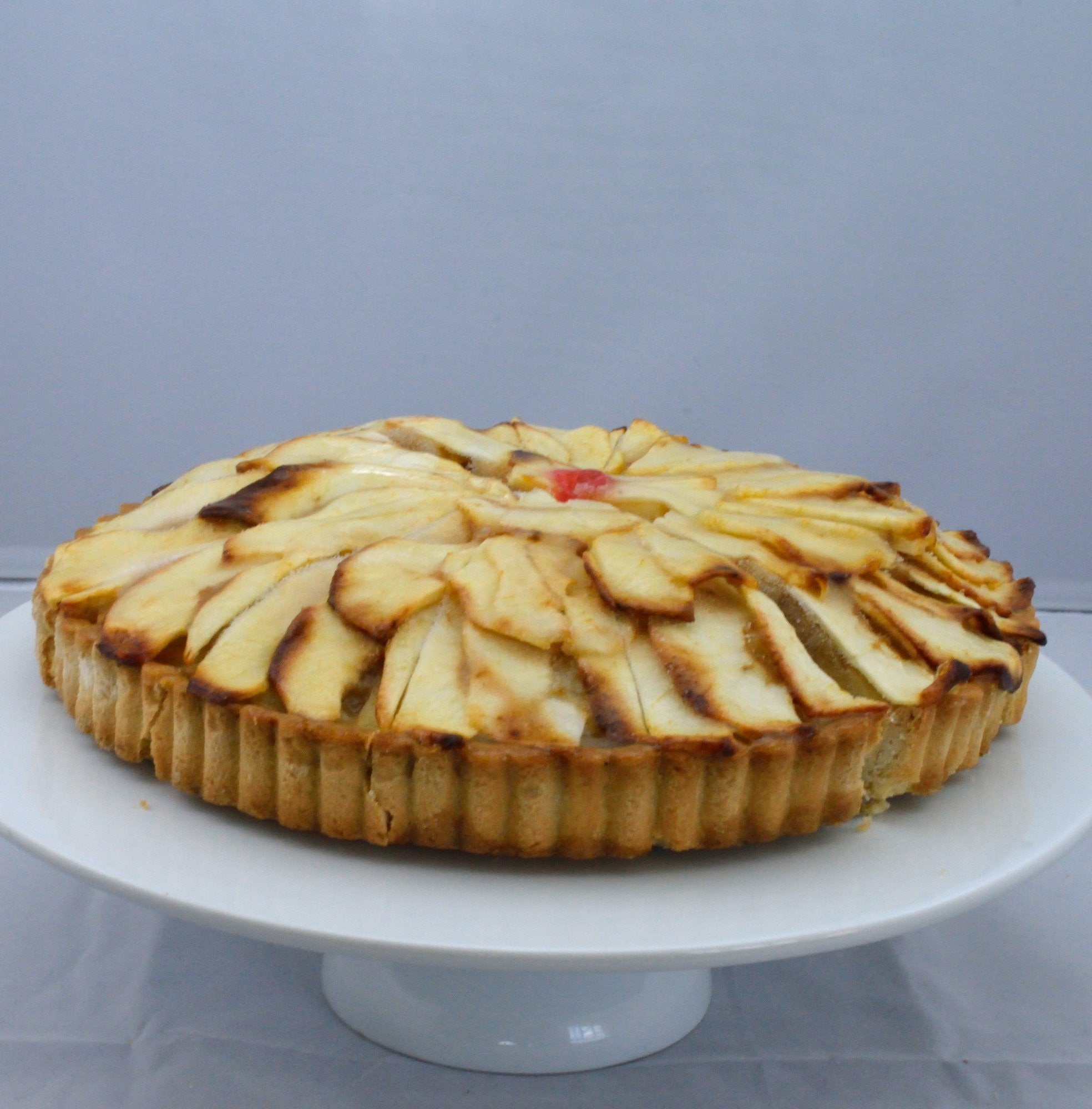 Apple Flan {V}