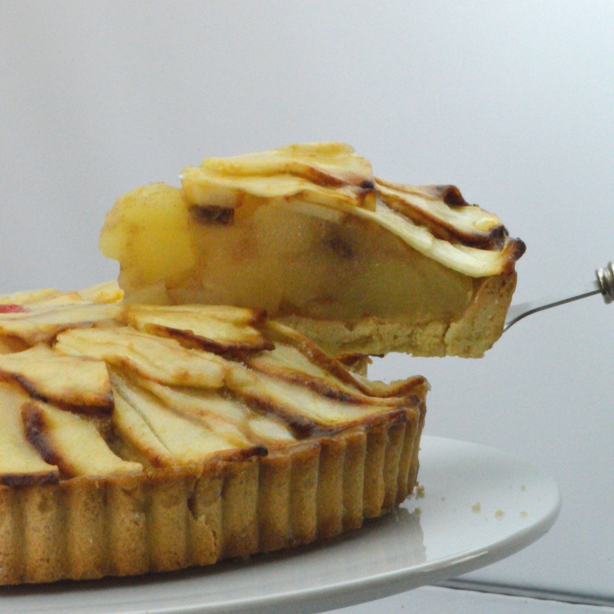 Apple Flan {V}